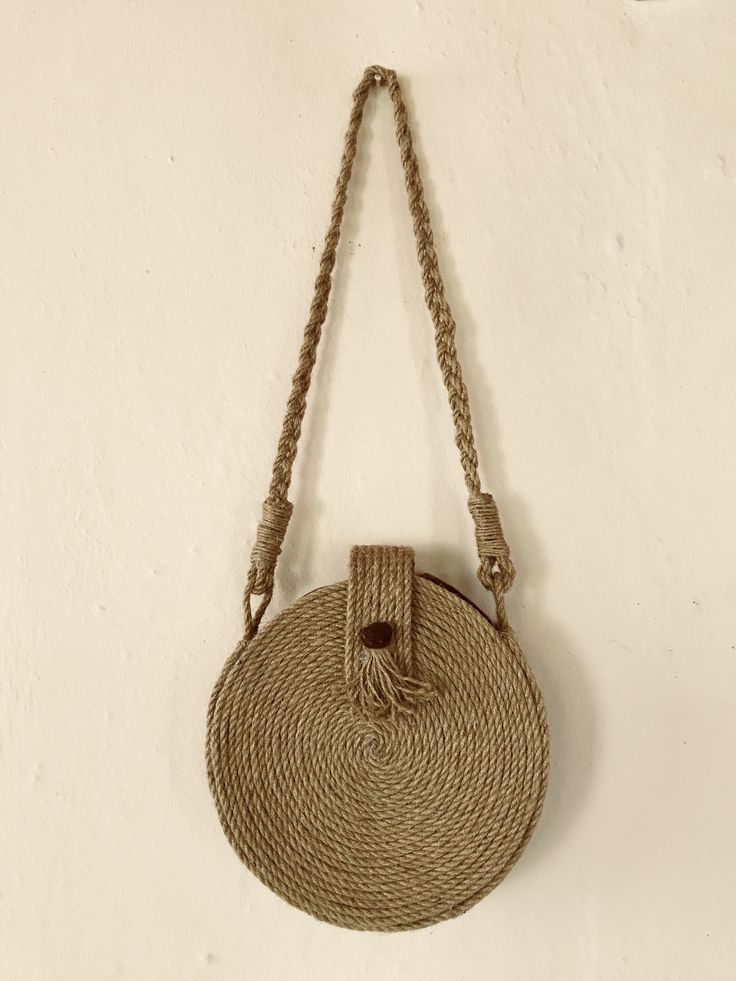 Premium Jute Crossbody Bags