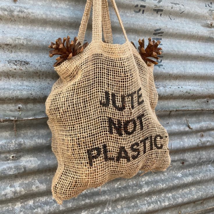 Breathable Open-Mesh Jute Harvest & Agricultural Produce Tote